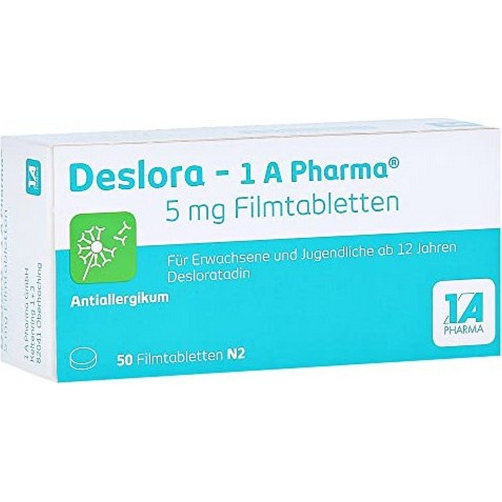 1A Pharma Deslora 5mg Tabletten 50 Stück