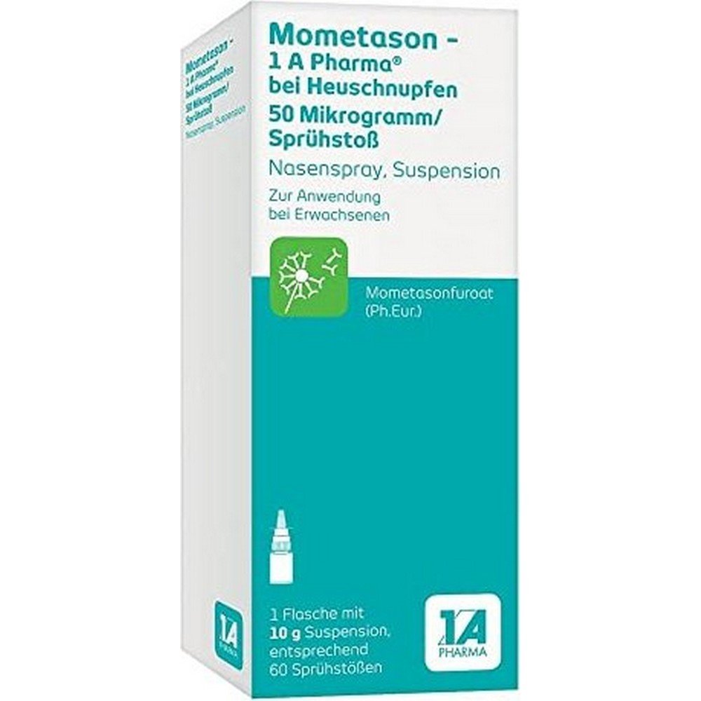 1A Pharma Mometason bei Heuschnupfen Nasenspray 10g