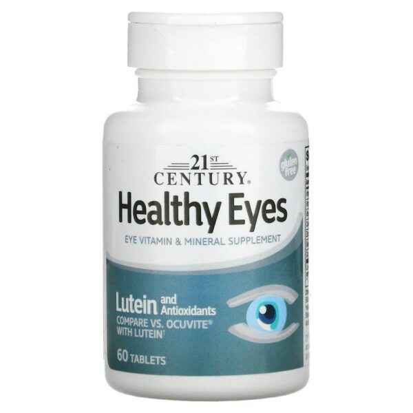 21st Century Healthy Eyes Lutein and Antioxidants for Eye Health 60 Tablets