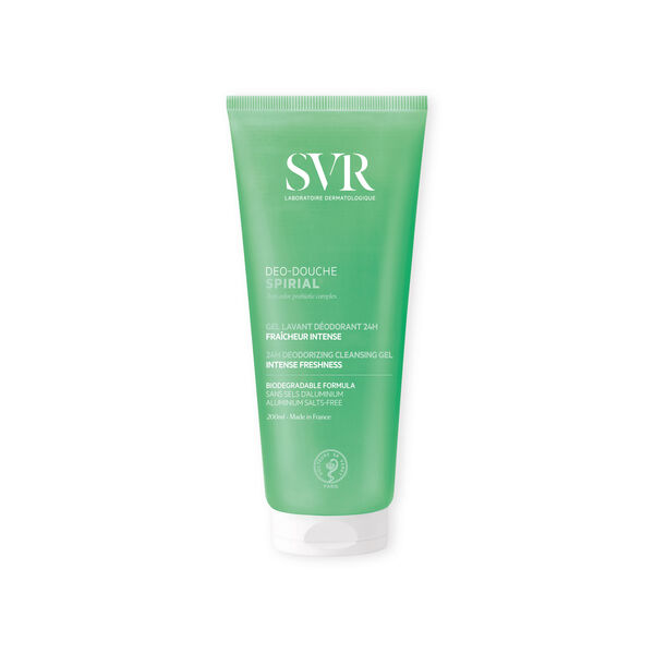 SVR Spirial body wash gel for people prone to excessive sweating 200ml