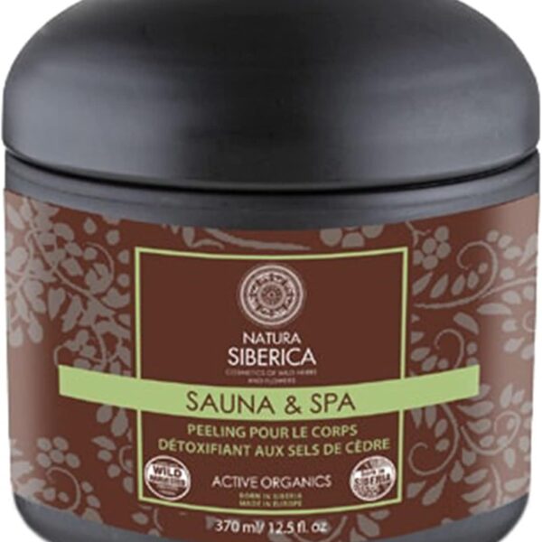 Natura Siberica Detox Salt Peeling with Cedar Extract 370ml