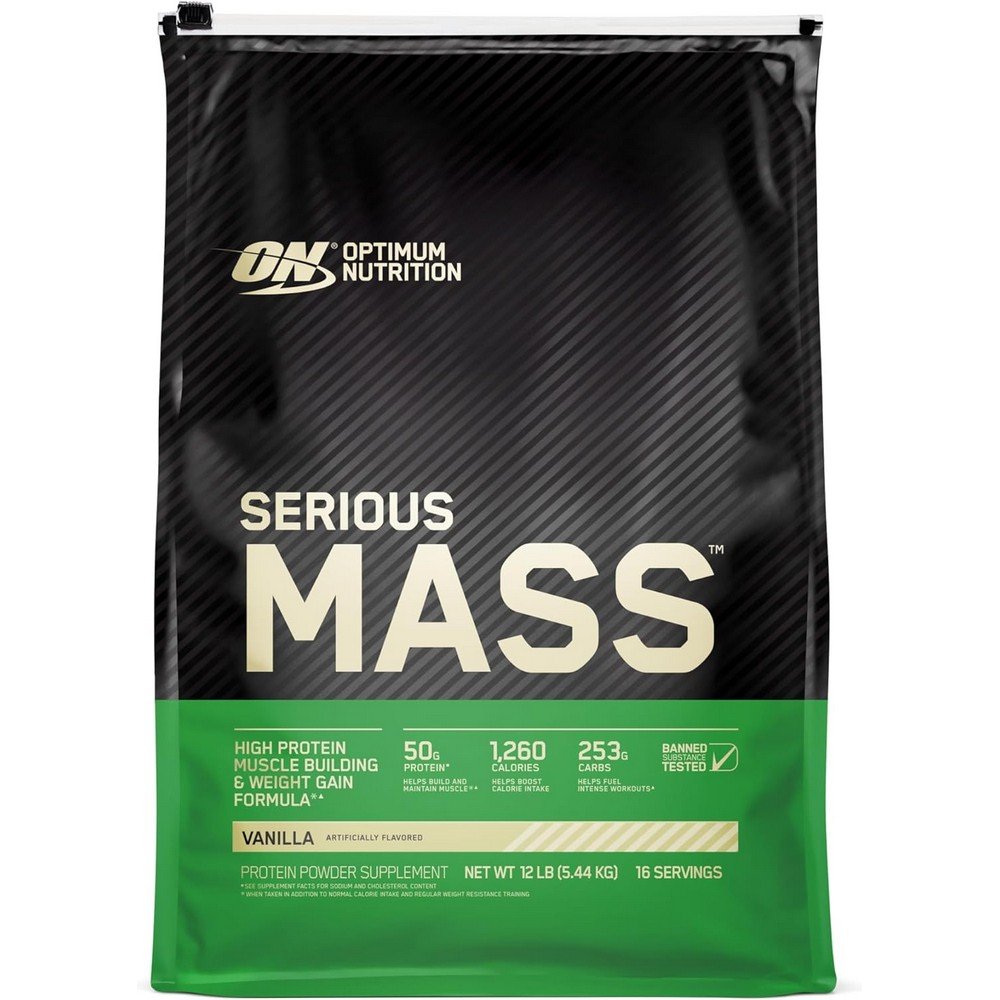 Optimum Nutrition Serious Mass Protein Supplement 5.45kg