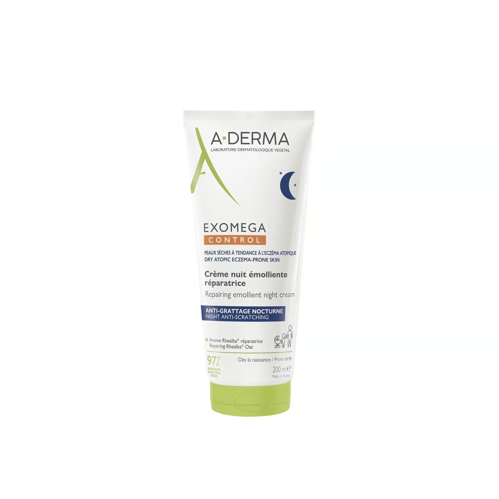 A-Derma Exomega Control moisturizing cream for dry and atopic skin 50ml