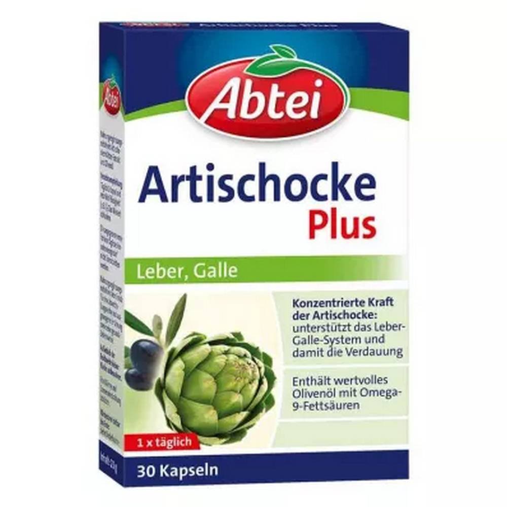 Abtei Artichoke Plus Capsules 30 Pieces