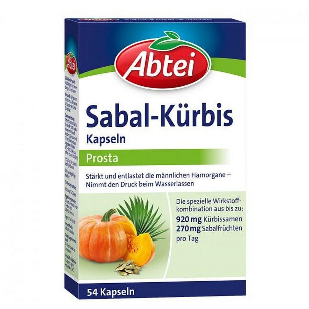 Abtei Sabal Pumpkin Capsules 54 pcs