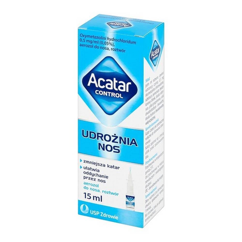 Acatar Control 0.05% (0.5 mg/ml) Nasal Spray 15 ml