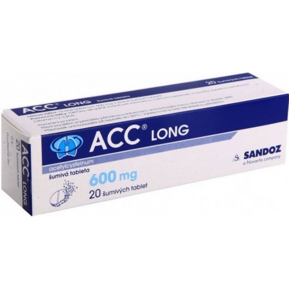 ACC Long 600 mg Tablets 20 pcs