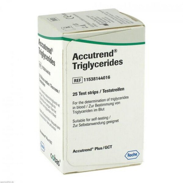 Accutrend TG Test Strips 25 pcs