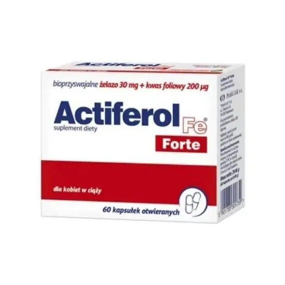 Actiferol Fe Forte 60 Capsules