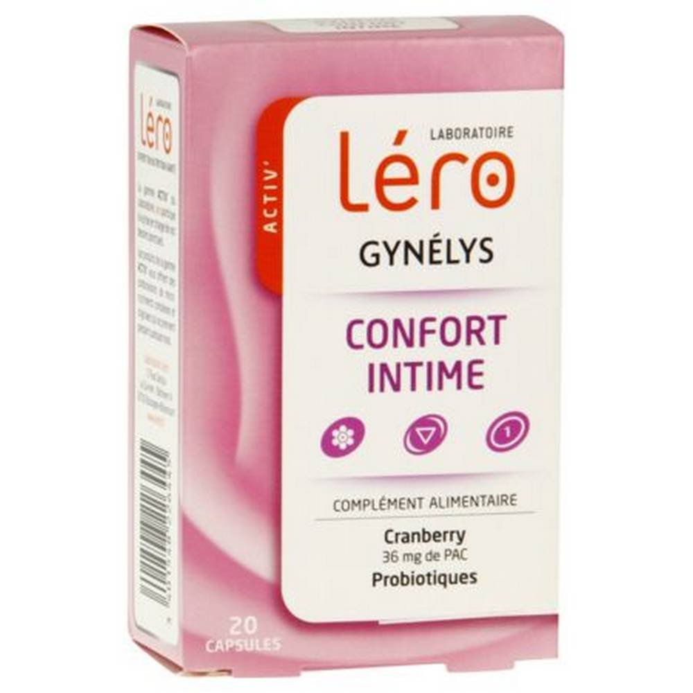 Activ’ Léro Gynelys Intimate Comfort – 20 Capsules