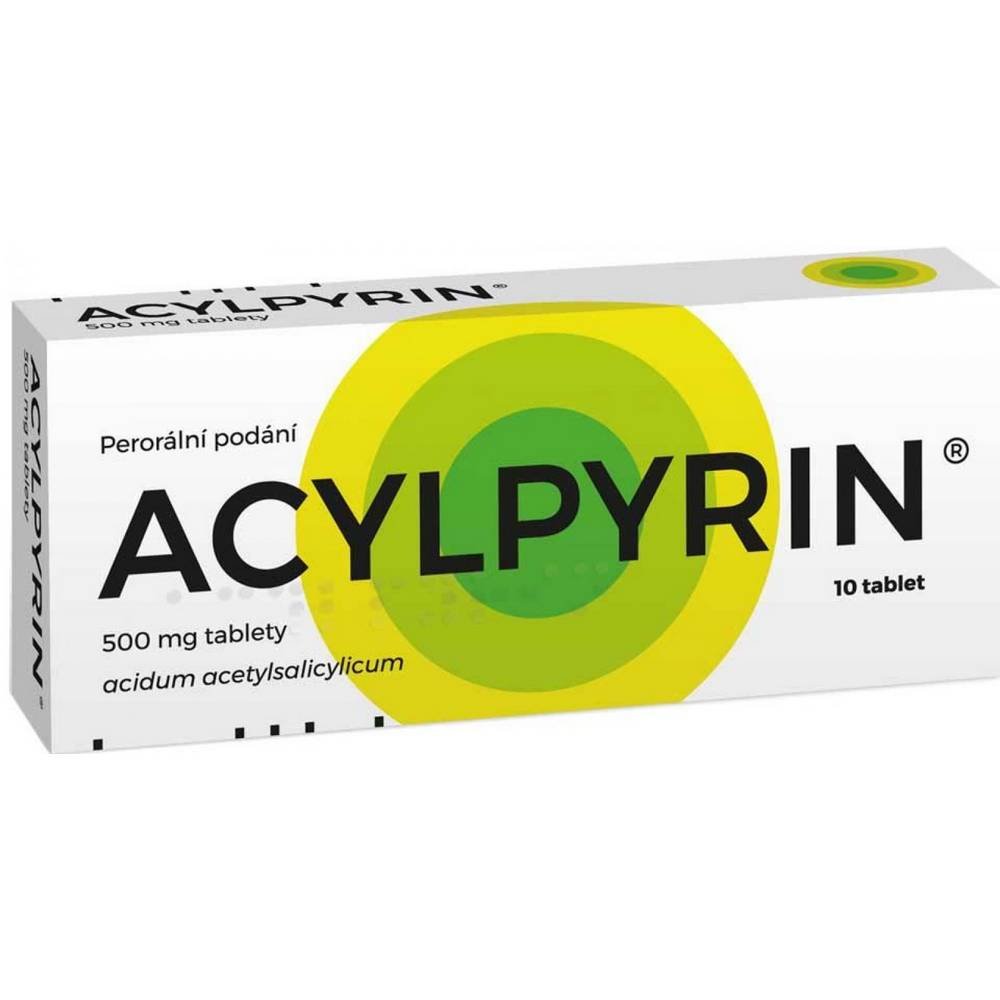 Acylpyrin 500 mg Tablets 10 pcs