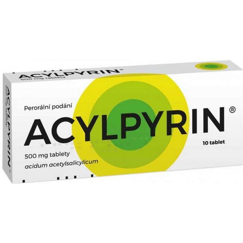 Acylpyrin 500 mg tablets 10 pcs