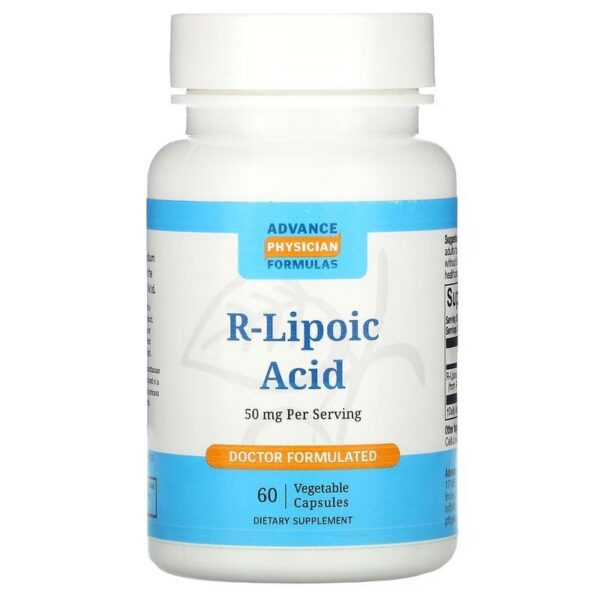 Advance Physician Formulas R-Lipoic Acid 50 mg 60 Vegetable Capsules