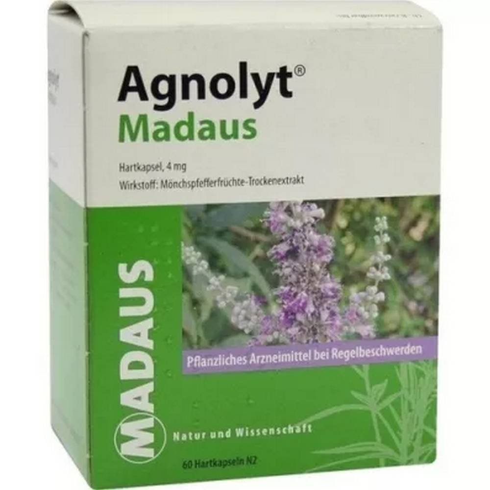 AGNOLYT MADAUS hard capsules — 60 pcs