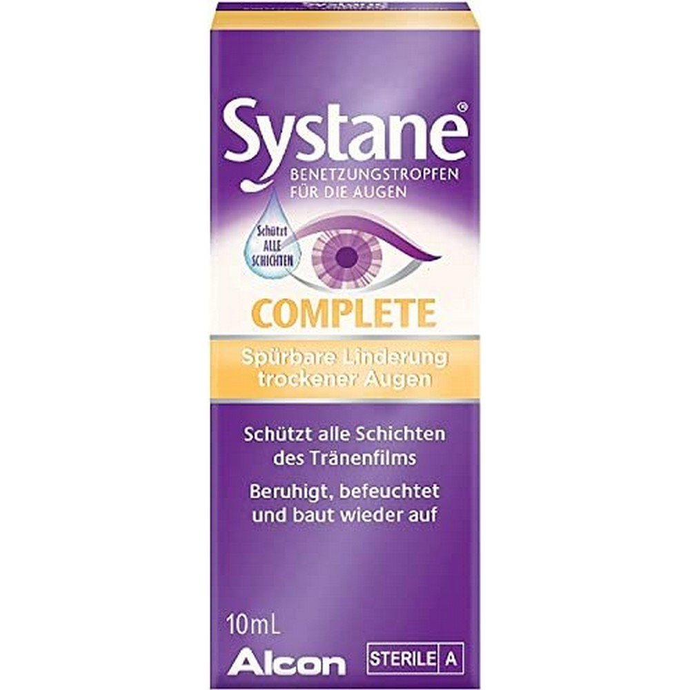 Alcon Systane Complete eye drops, 10 ml — Alcon Systane Complete Augentropfen, 10 ml