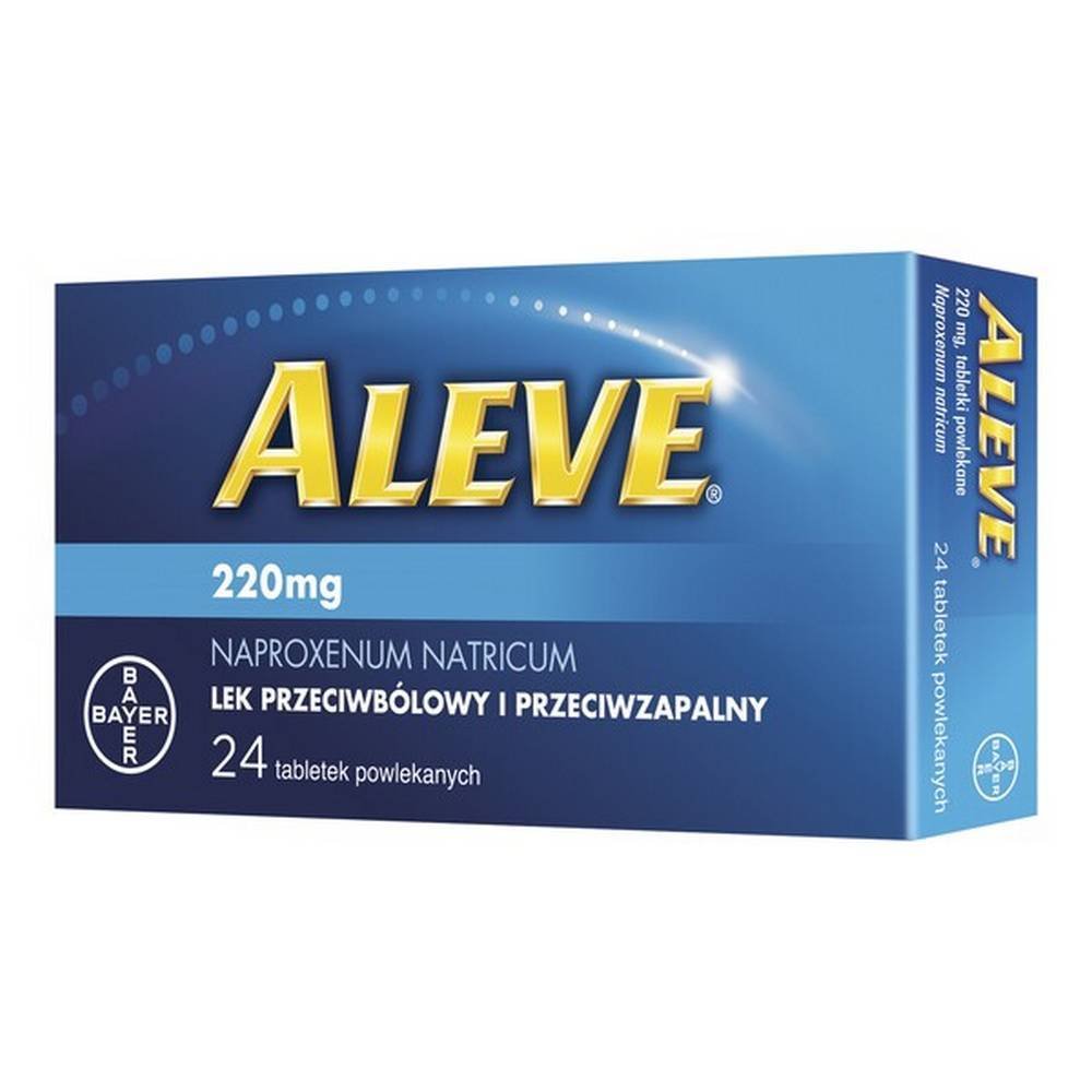 Aleve 220 mg Coated Tablets 24 pcs