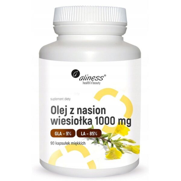 Aliness Evening Primrose Oil 1000 mg 90 Capsules