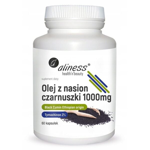Aliness Black Cumin Seed Oil 1000 mg