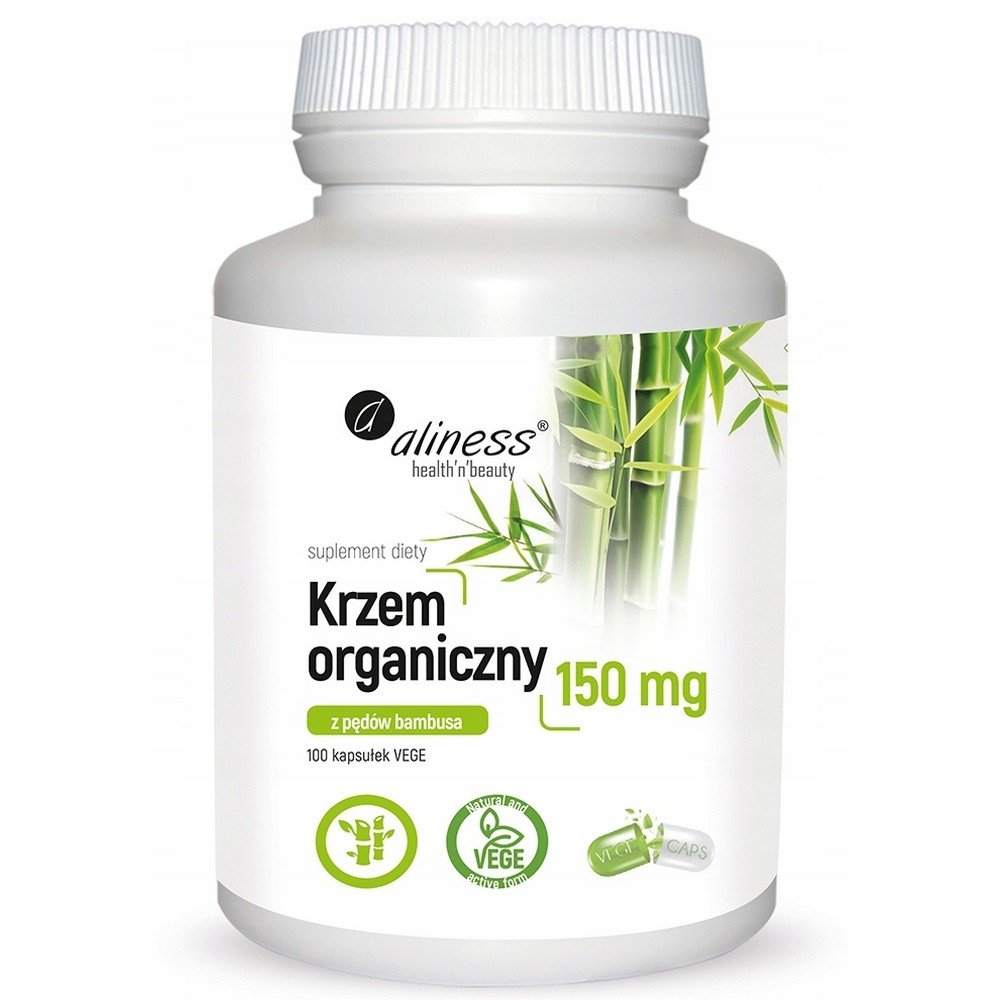 Aliness Organic Silicon from Bamboo Shoots 150 mg