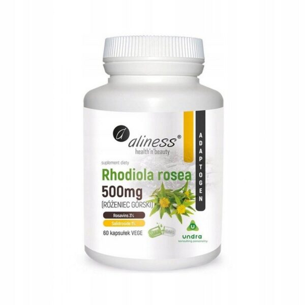 Aliness Rhodiola Rosea 500 mg