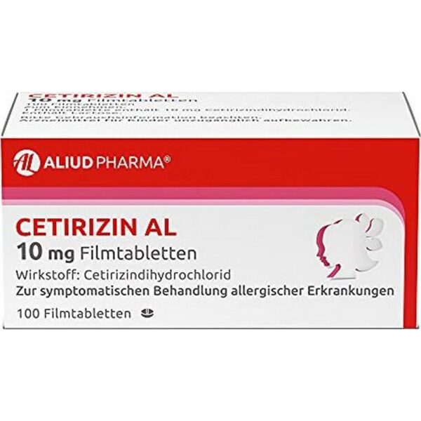 Aliud Cetirizin AL 10mg Filmtabletten 100 Stück