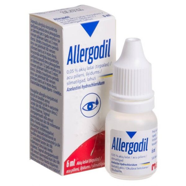 Allergodil 0.5 mg/ml Eye Drops 6 ml