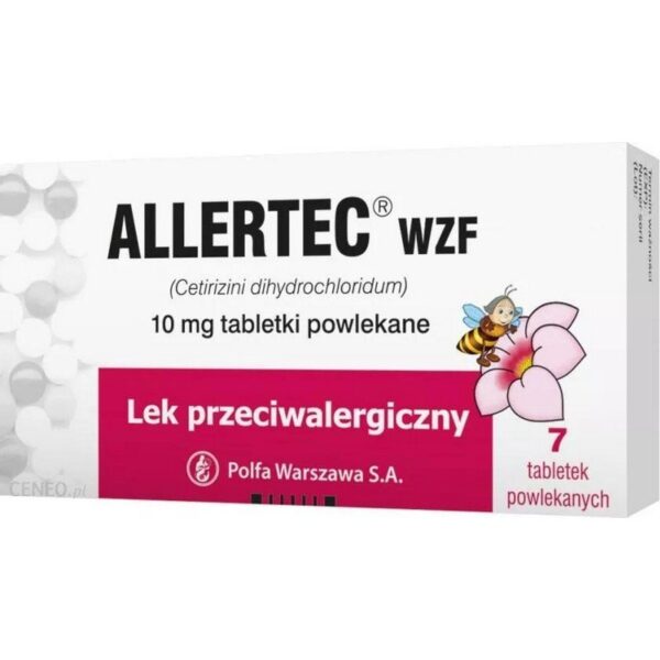 Allertec WZF 10 mg tablets 7 pcs