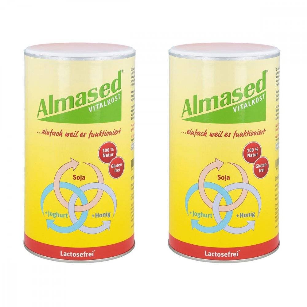 Almased Lactosefrei 2 × 500g