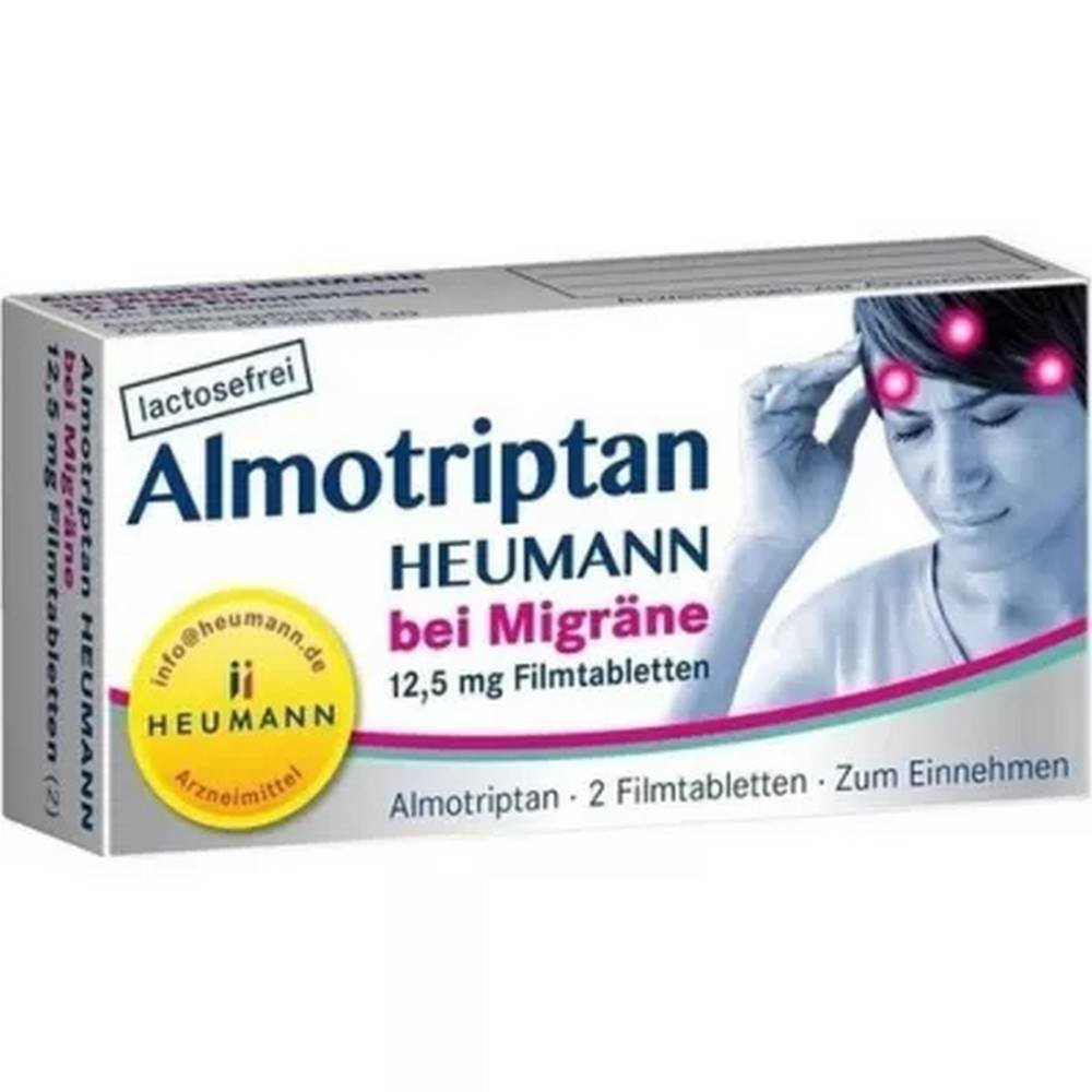 Almotriptan 12.5 mg Tablets 2 pcs