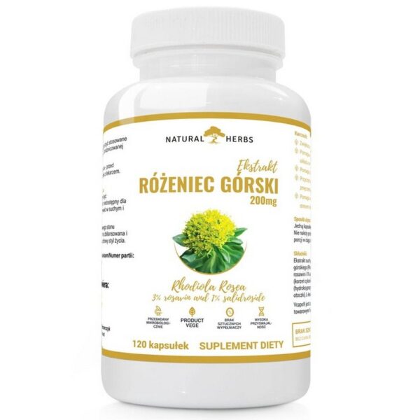 Alto Pharma Mountain Rosary Extract 200 mg – Dietary Supplement, 120 Capsules