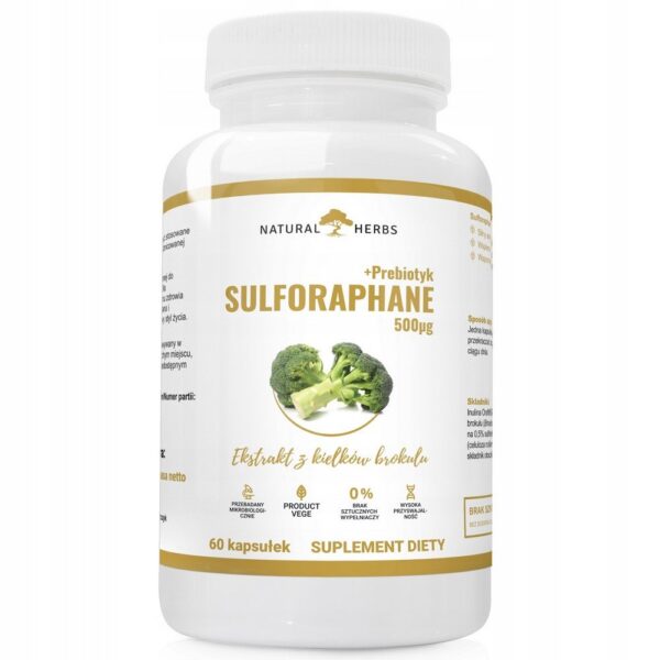 Alto Pharma Sulforaphane 500 µg – Cellular Protection Dietary Supplement, 60 Capsules