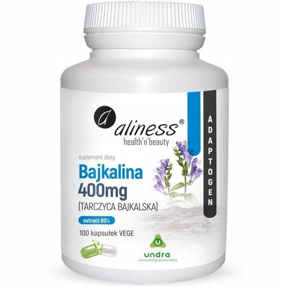 Aliness Baikalina 400 mg 100 Capsules