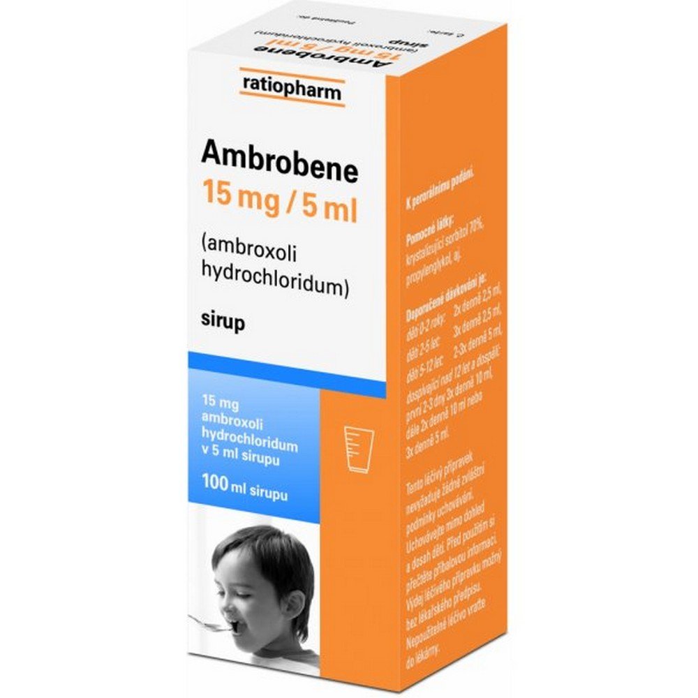 Ambrobene 15 mg/5 ml syrup 100 ml