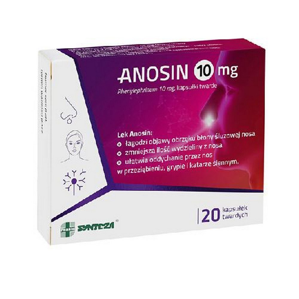 Anosin 0.01g Capsules 20 pcs