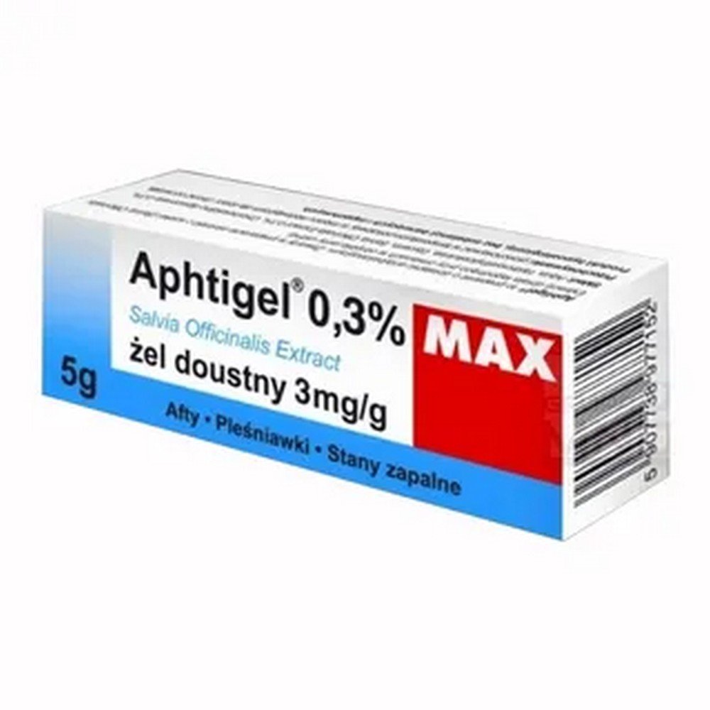 Aphtigel Max 0.3% Oral Gel 5 g