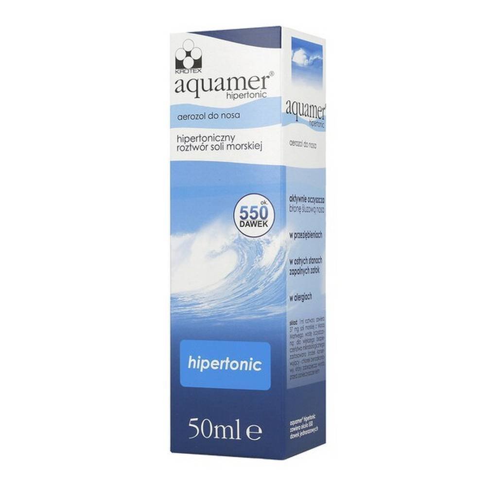 Aquamer Hypertonic Nasal Spray 50 ml