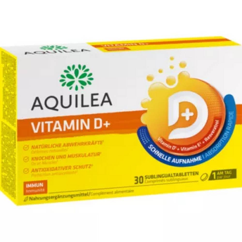 Aquilea Vitamin D + Tablets 30 Pieces