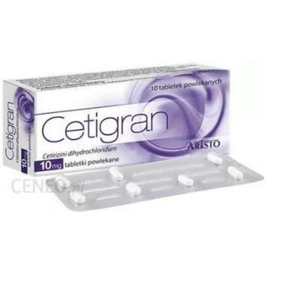 Aristo Cetigran 10 mg tablets 10 pcs