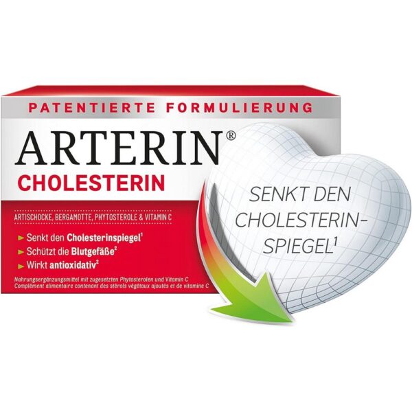 Arterin Cholesterol (Phytosterols + Vitamin C) – 30 tabs