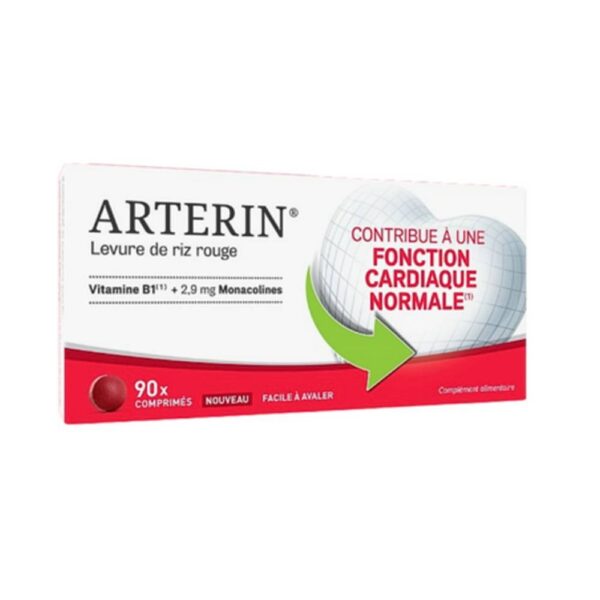 Arterin Red Yeast Rice, 90 Tablets — Arterin Levure de Riz Rouge