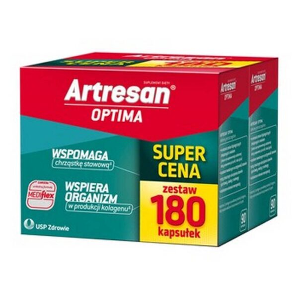 Artresan Optima Capsules 180 Pieces (2 Packs of 90)
