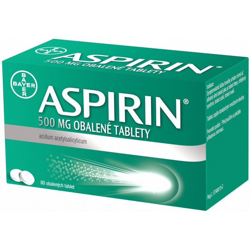Aspirin 500 mg coated tablets 80 pcs