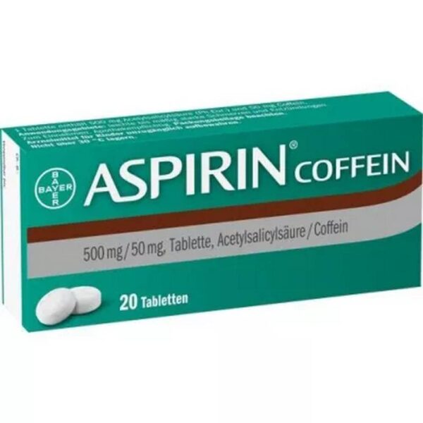 Aspirin Caffeine Tablets 20 pcs