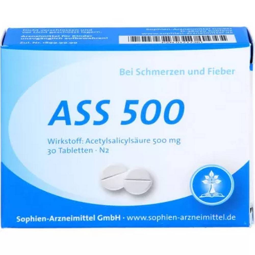 Ass Sophien 500 Tablets 30 pcs