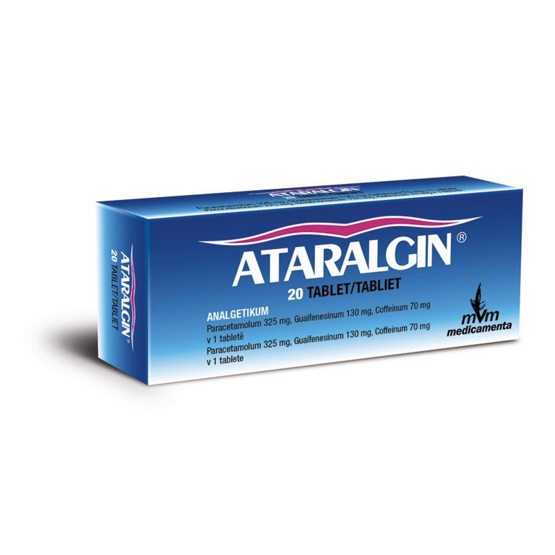 Ataralgin 325 mg / 130 mg / 70 mg tablets 20 pcs