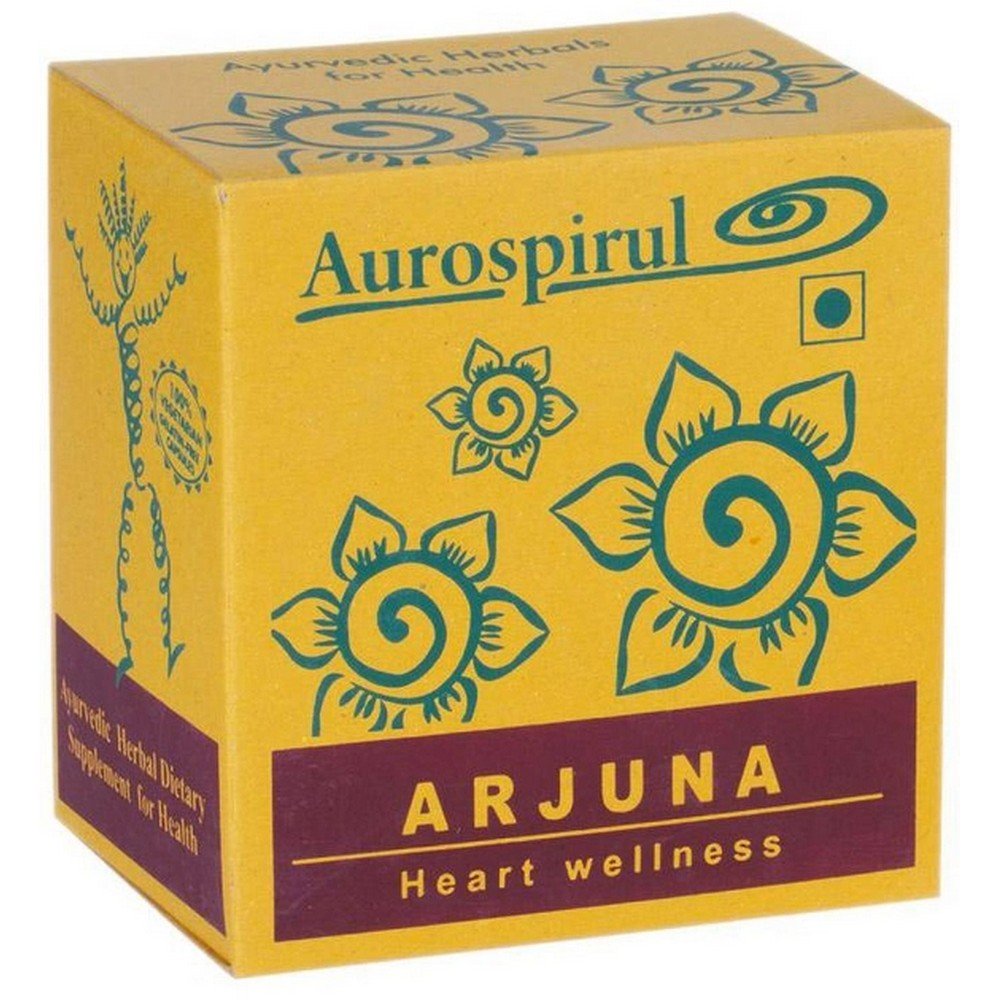 Aurospirul Arjuna Capsules 100 pcs