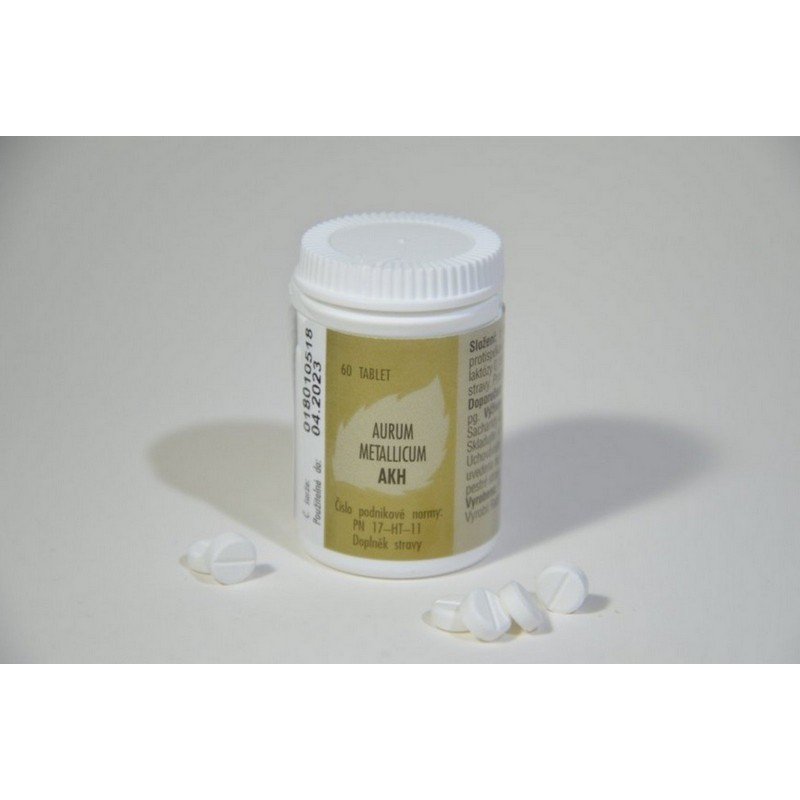Aurum Metallicum AKH tablets 60 pcs
