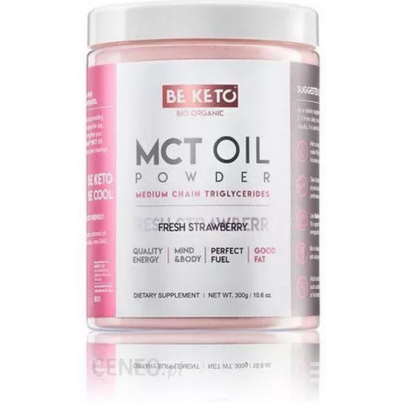 Be Keto MCT Oil Powder Fresh Strawberry 300 g
