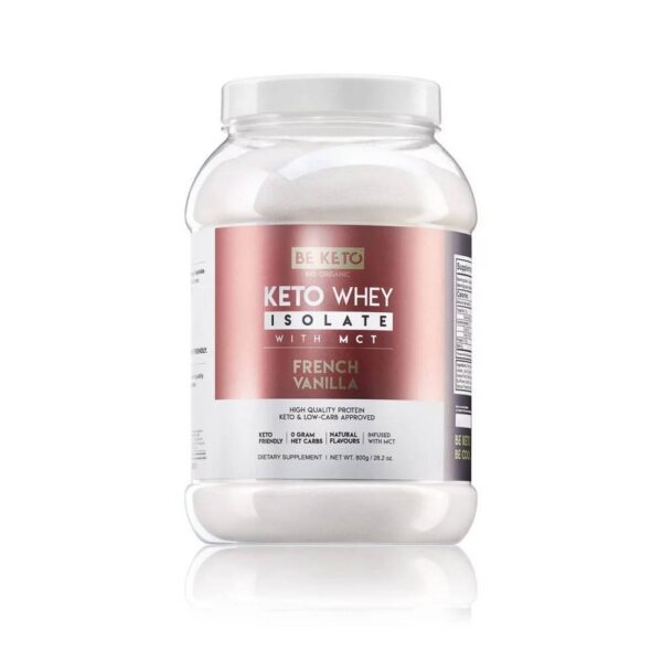 BeKeto Whey Vanilla with MCT 800 g