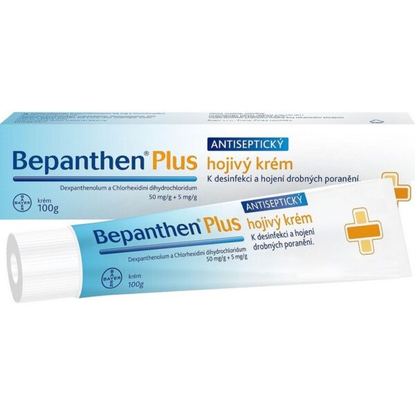 Bepanthen Plus 500 mg/g + 5 mg/g cream 100 g